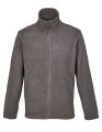 Heren Fleece vest Sols Nitro Charcoal Grey Melange